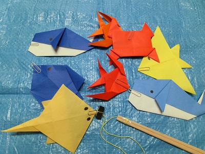 レクネタ オリジナルの釣りを作って 大漁を目指しませんか グッズ制作からゲームまで 介護レク広場 レク素材やレクネタ 企画書 の無料ダウンロード