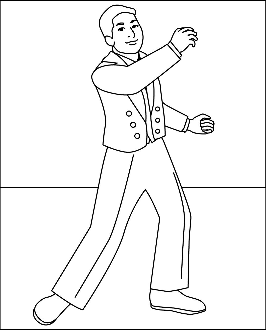 高齢者レク素材 社交ダンス｜定番塗り絵｜介護レク広場～レク素材や ...