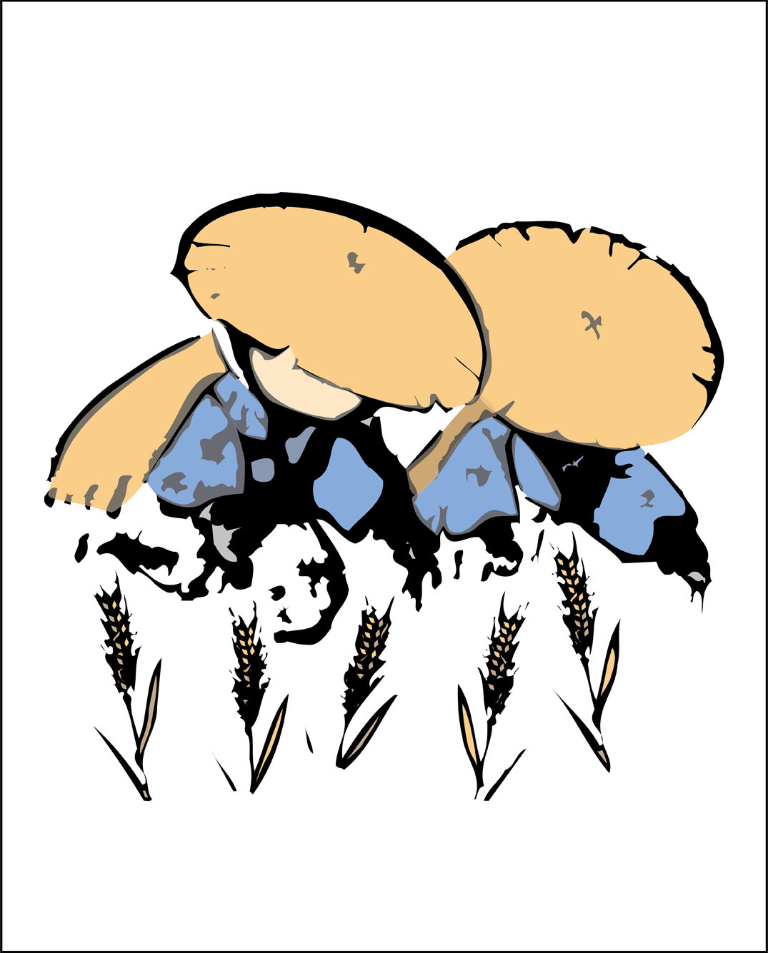 高齢者レク素材 稲刈り イラスト 介護レク広場 レク素材やレクネタ 企画書 の無料ダウンロード