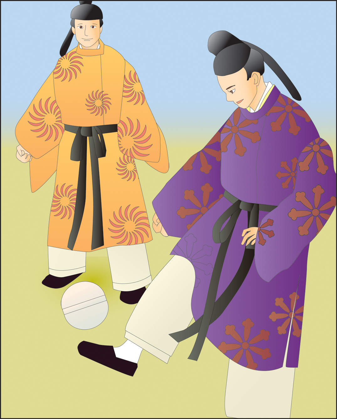 高齢者レク素材 奈良 けまり 定番塗り絵 介護レク広場 レク素材やレクネタ 企画書 の無料ダウンロード