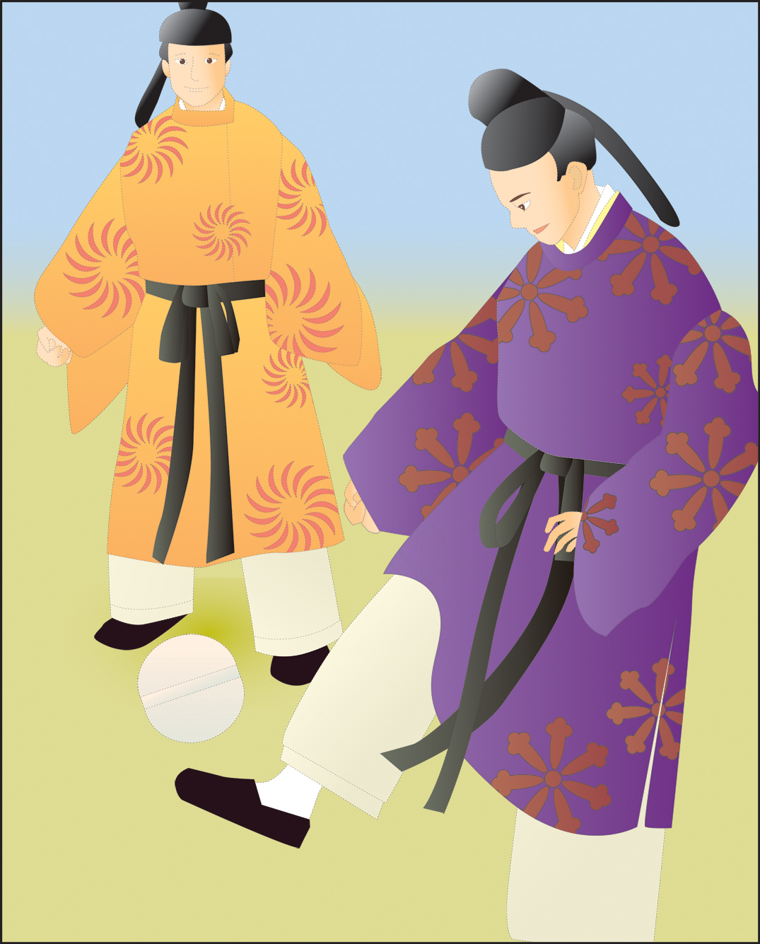 高齢者レク素材 奈良 けまり 定番塗り絵 介護レク広場 レク素材やレクネタ 企画書 の無料ダウンロード